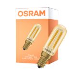 Osram Vintage 1906 LED Special Shapes E14 Tubular Ambra 4.8W 470lm - 822 Bianco Molto Caldo | Dimmerabile - Sostitutiva 40W