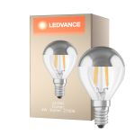 Ledvance Classic LED E14 Pera Filamento Chiara 4W 350lm - 827 Bianco Molto Caldo | Sostitua 35W