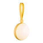 Nordlux Lampada Da Tavolo Bring To-Go Portable Batteria Giallo 1W 70lm - 827 Bianco Molto Caldo | A 3 Livelli Dimmerabile 