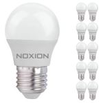 Confezione Multipack 10x Noxion Lucent Classic LED E27 Sferica Ghiaccio 4.5W 470lm - 827 Bianco Molto Caldo | Sostitutiva 40W