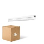 Confezione Multipack 4x Ledvance Reglette LED Linear Compatto High Output 20W 2000lm - 840 Bianco Freddo | 120cm