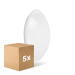Confezione Multipack 5x Ledvance Surface Circolare 400 24W 830 1920lm Bianca IP44 | Sensor - Luce Calda - Sostitutiva 2x26W