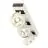 SLV Kalu Triple Parete e Luce da soffitto Aluminium Bianca 47W 3400lm - 830 Luce Calda -  | Dimmerabile 