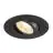 SLV New Tria 75 Faretti Aluminium Nero Il Giro | Ritaglio 75mm - Adatto per 1x GU10 
