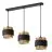 Ledvance Decor Hornet Luce Pendente Lineare Nero | Adatto per 3x E27