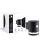 D'Lite Luce Da Parete Solis Solar Nero Up & Down - 830 Luce Calda -  | IP54 - Sensore Di Movimento