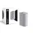 D'Lite Luce Da Parete Vossem Argento Up & Down | Adatto per 2x GU10 