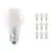 Confezione Multipack 10x Ledvance Classic LED E27 Pera Filamento Ghiaccio 4.8W 470lm - 827 Bianco Molto Caldo | Dimmerabile - Sostitua 40W