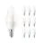Confezione Multipack 10x Philips Corepro LED Candela E14 Ghiaccio 7W 806lm – 827 Bianco Molto Caldo – Sostitutiva 60W