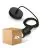 Confezione Multipack 4x Portalampada Philips Cord Vintage Filamento E27 Nero LED