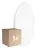 Confezione Multipack 5x Ledvance Bulkhead LED Surface CIRCULAR 500 PS Acciaio Bianca 42W 3500lm - 830 Luce Calda | IP44