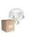Confezione Multipack 6x Nordlux Pitcher Faretti Metallo Bianca | Adatto per 3x GU10