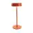 Eglo Lampada Da Tavolo Simeri Solar Acciaio Arancione 3W 250lm - 830-860 Regolabile Bianca | IP44 - Dimmerabile al tocco - USB-C