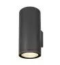 SLV Enola Up/Down Luce Da Parete Aluminium Grigio Il Giro 55W 6000lm - 930-940 CCT | Esterni - IP65 - Miglior Resa Cromatica