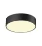 SLV Medo 30 Parete e Luce da soffitto Aluminium Nero Il Giro 12W 1200lm - 927-930-940 CCT | IP50 - Miglior Resa Cromatica - Dimmerabile 