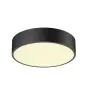 SLV Medo Pro 30 Parete e Luce da soffitto Aluminium Nero Il Giro 10W 1250lm - 930-940 CCT | IP50 - Miglior Resa Cromatica - Dimmerabile 