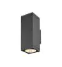 SLV Theo Pro L Luce Da Parete Aluminium Bianca 15W 1800lm - 827 Bianco Molto Caldo | Esterni - IP65