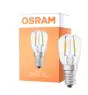 Osram Speciale T LED E14 Tubolare Filamento Chiara 1.6W 50lm - 824 Bianco Molto Caldo | Sostitutiva 5W