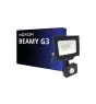 Noxion Proiettore LED Beamy G3.1 Nero 20W 2200lm 100D - 830 Luce Calda -  | IP44 - Sensore di Movimento e Luce - Simmetrico 