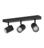 Eglo Soffitto Faretti Consuma 1 Acciaio Nero | Adatto per 3x GU10