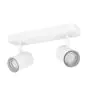 Eglo Luce da soffitto Consuma 1 Acciaio Bianca | IP44 - Adatto per 2x GU10 