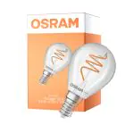 Osram Vintage 1906 LED Classic Slim E14 Pera Filamento Chiara 4.6W 470lm - 927 Bianco Molto Caldo | Miglior Resa Cromatica - Dimmerabile - Sostitutiva 40W
