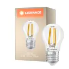Ledvance Classic LED E27 Pera Filamento Chiara 3.4W 470lm - 827 Bianco Molto Caldo | Dimmerabile - Sostitutiva 40W