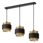 Ledvance Decor Hornet Luce Pendente Lineare Nero | Adatto per 3x E27