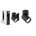 D'Lite Soffitto Faretti Clio Nero Inclinabile| Adatto per 1x GU10