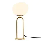 DFTP by Nordlux Lampada Da Tavolo Shapes Vetro e Metallo Ottone | Adatto per 1x E27