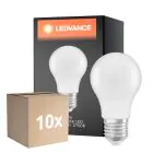 Confezione Multipack 10x Ledvance Classic LED E27 Pera Ghiaccio 4.9W 470lm - 827 Bianco Molto Caldo | Sostitua 40W
