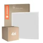 Confezione Multipack 4x Ledvance Pannello A LED Eco 36W 3600lm - 840 Bianco Freddo | 60x60cm - UGR 