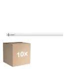 Confezione Multipack 10x Philips Master Tubo LED T8 (EM/Mains) Ultra Output 20W 3400lm - 830 Luce Calda -  | 150cm - Sostitutiva 58W