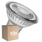Confezione Multipack 10x Ledvance Faretti LED GU10 PAR16 6.1W 575lm 36D - 930 Luce Calda -  | Miglior Resa Cromatica - Dimmerabile - Sostitutiva 80W