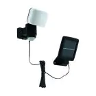 Eglo Luce Da Parete Casabas Solar Nero 5W 470lm - 865 Luce Del Giorno | IP44