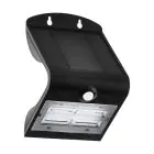 Eglo Luce Da Parete Lamozzo Solar Nero 3W 440lm - 830-840 CCT | IP54 - Sensore di Movimento e Luce