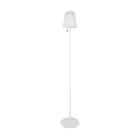 Eglo Lampada da terra Scordiano-L Solar Acciaio Bianca 2W 220lm - 830-840-865 CCT | IP44 - USB-C