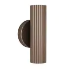 Eglo Luce Da Parete Portillo Acciaio Ottone Up & Down | Adatto per 2x GU10